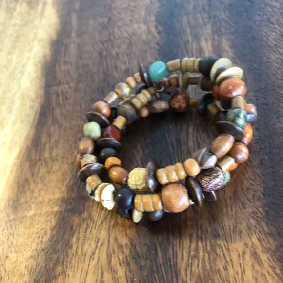 Multicolored Wrap Bracelet - Picture 2 of 4